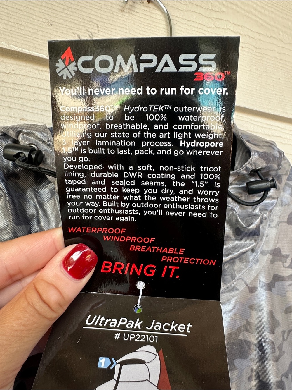 NWT Compass 360 UltraPak Jacket - Picture 7 of 10